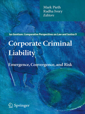 cover image of Corporate Criminal Liability